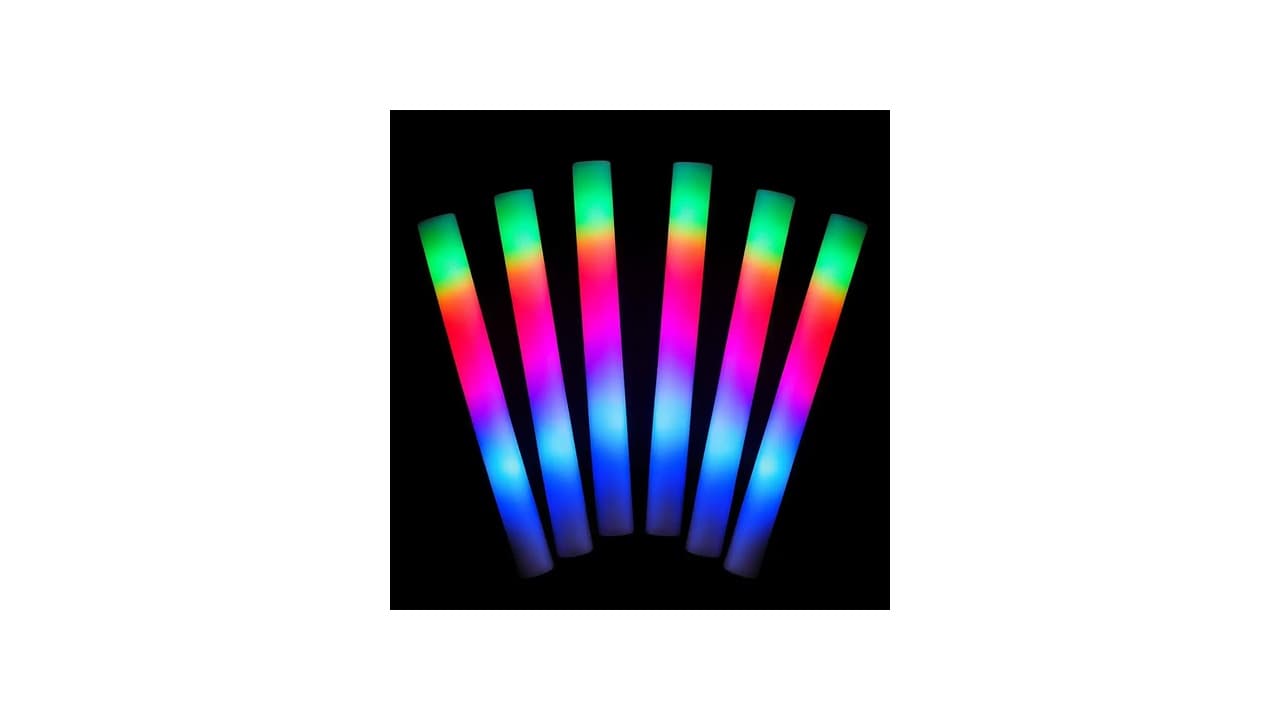 Qual o Melhor Bastão de Led Colorido para Festa de Casamento? Confira 10 Opções com Alta Luminosidade