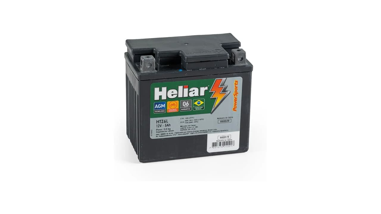 Qual a Melhor Bateria Heliar para Motos e Carros: 5 Opções Testadas
