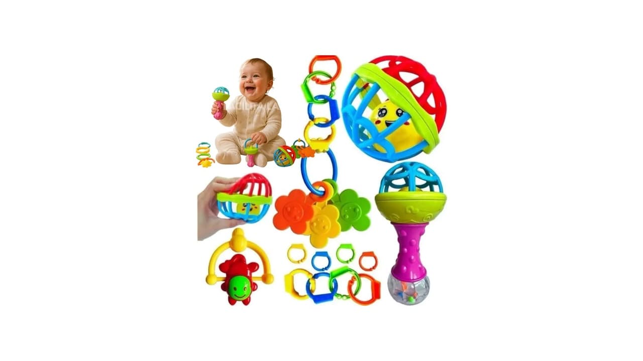 Qual a Melhor Opção para Estimular o Bebê de 0 a 6 Meses? 7 Brinquedos Essenciais