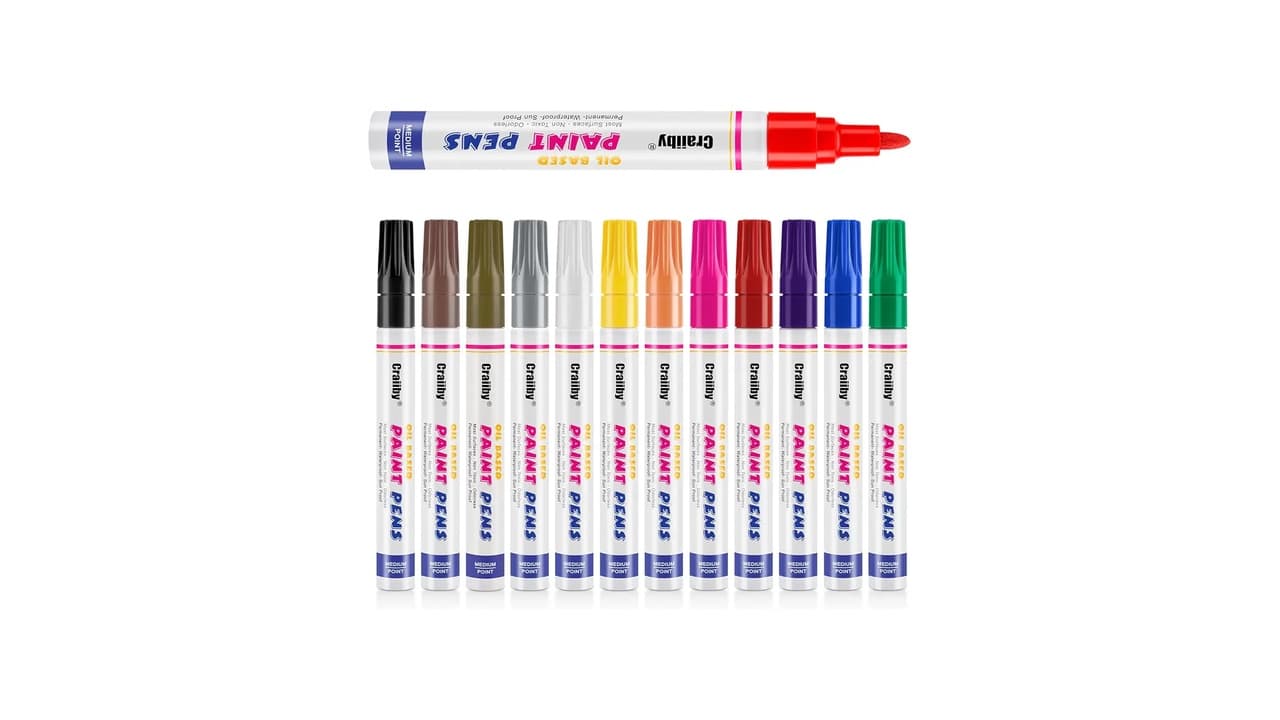 Qual a Melhor Caneta para Desenho de Pneu em Chuvas? 5 Opções Testadas