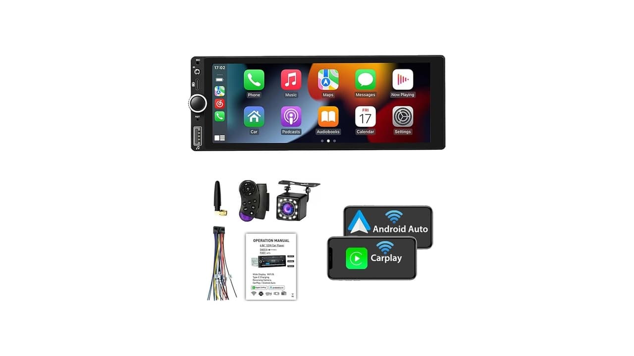 Qual o Melhor DVD 1 Din? Veja 7 Modelos com CarPlay e Android Auto