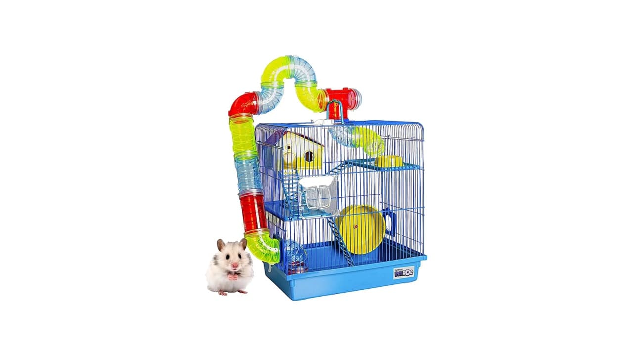 Qual Melhor Gaiola para Hamster: 10 Modelos com Espaço e Acessórios?