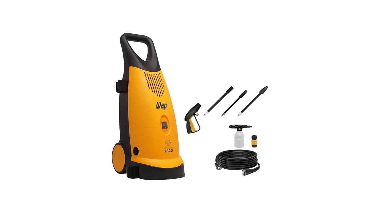 Qual a Melhor Lavadora WAP Premium 2600? 7 Modelos Testados e Comparados
