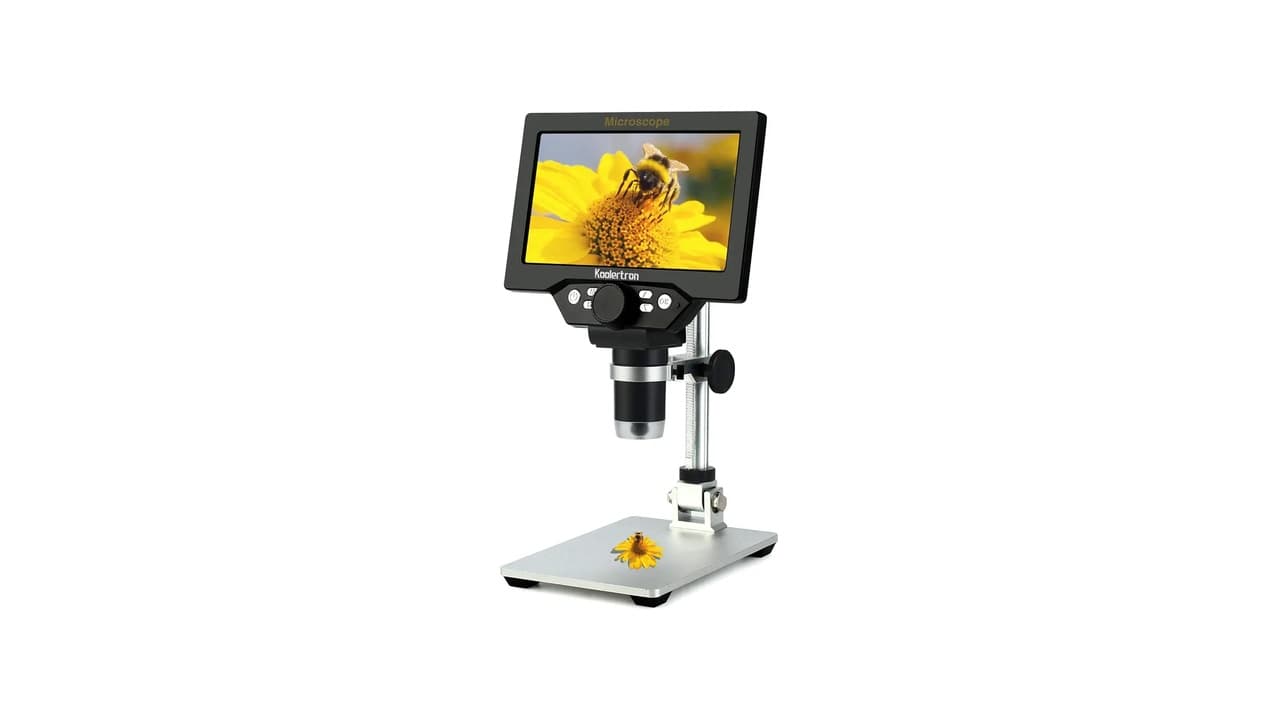Qual o Melhor Microscópio Digital USB com Tela LCD de 7 Polegadas? Comparativo com 10 Opções