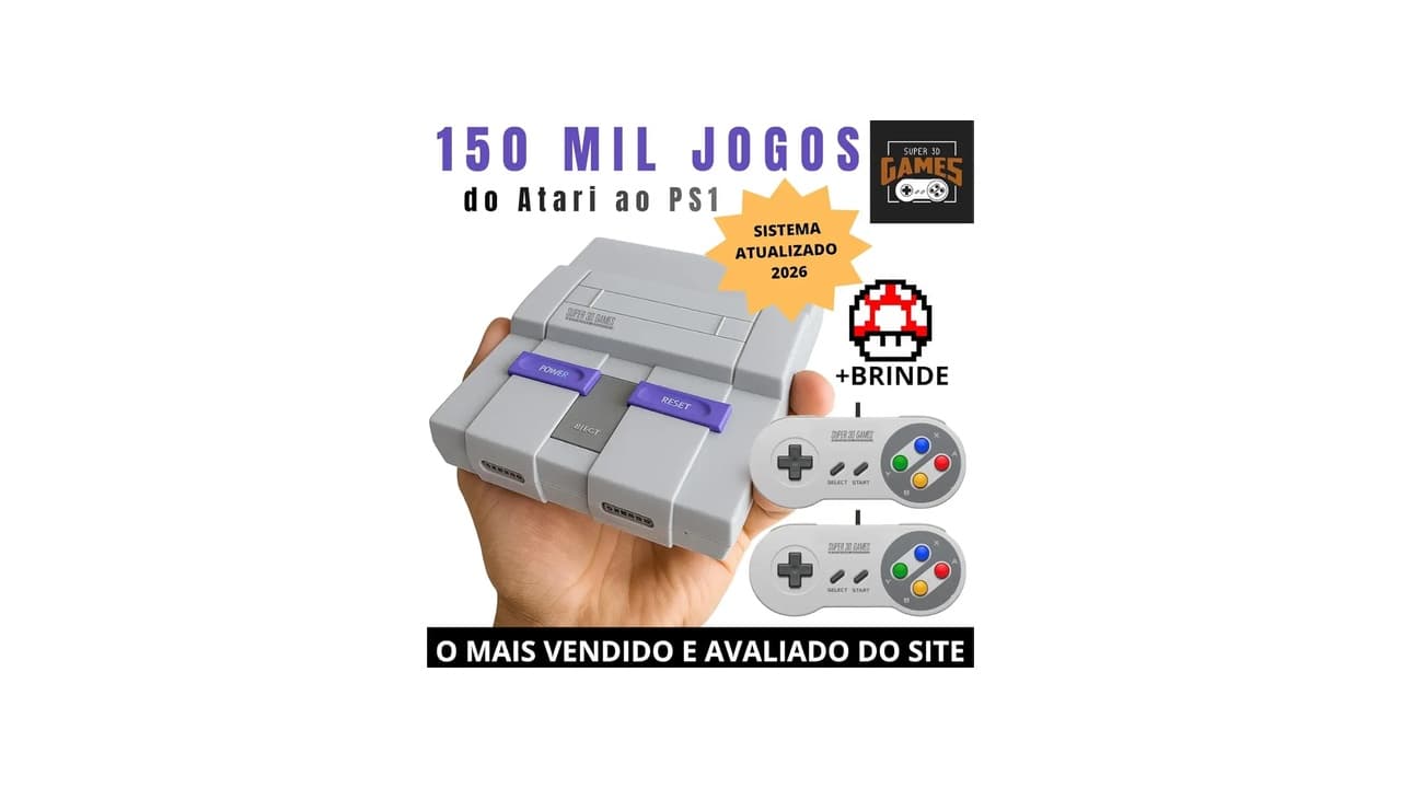 Qual Melhor Retro Game Console? Top 5 para Reviver os Clássicos