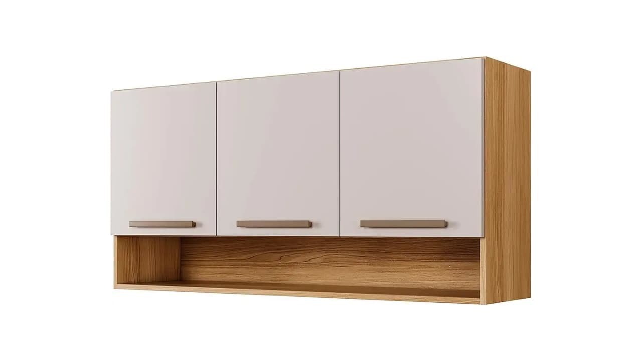 Qual o Melhor Armário Aéreo de Cozinha? 10 Modelos para Organização e Estilo
