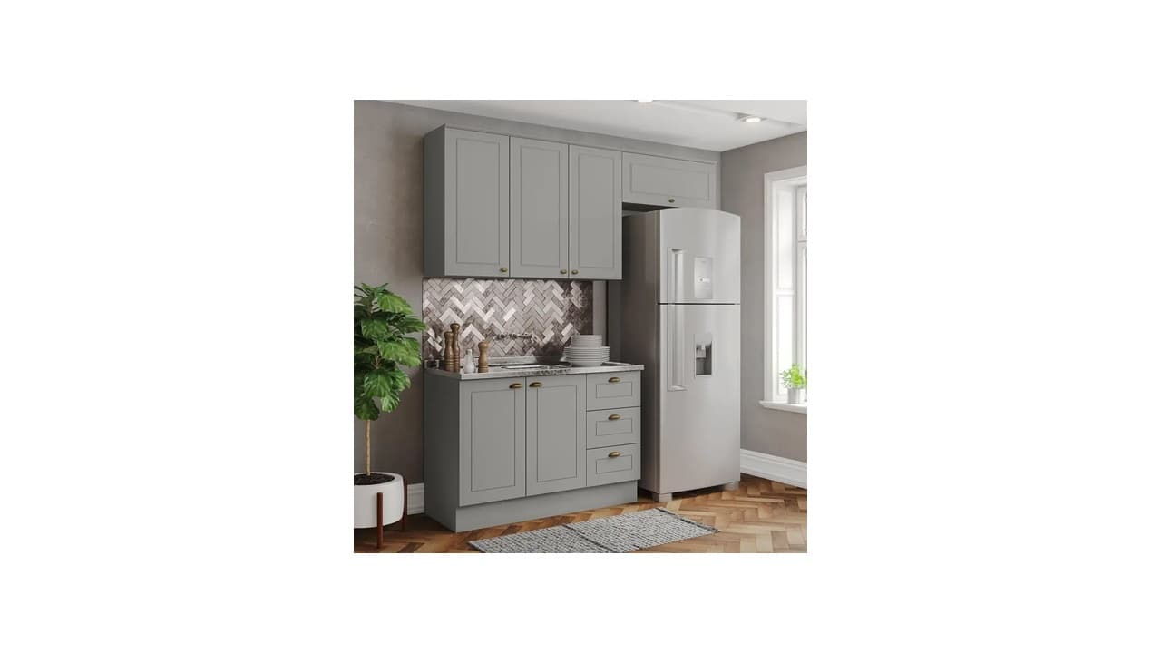 Qual o Melhor Armário de Cozinha Modulado? 7 Modelos para Otimizar Seu Espaço!