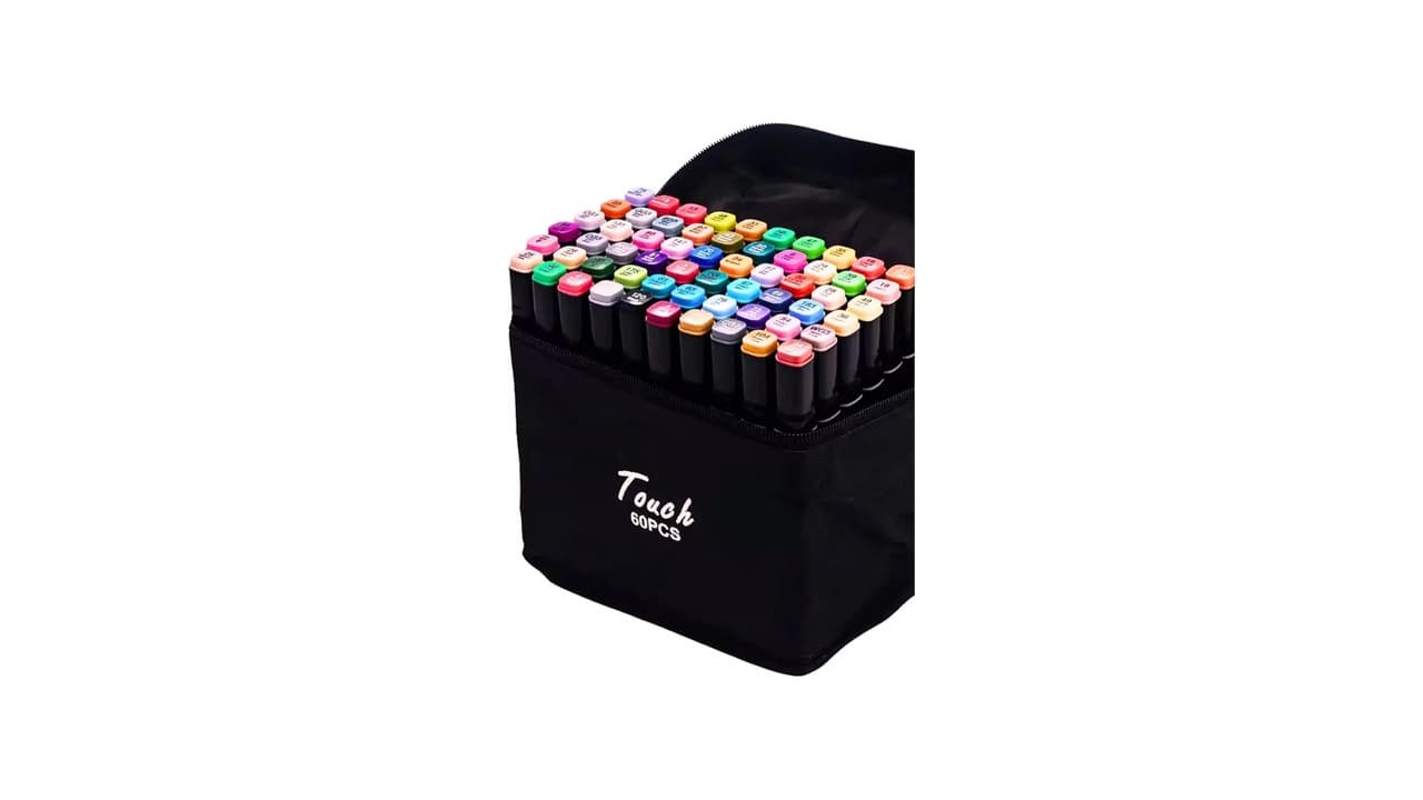 Qual a Melhor Caneta para Colorir? 7 Kits com Cores Vivas e Pontas Duplas Testados