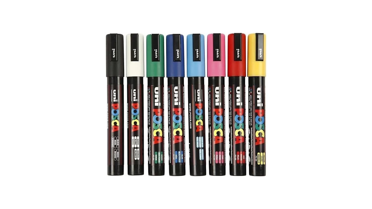 Qual a Melhor Caneta Posca Original para Arte e Personalização? Confira 7 Opções Testadas