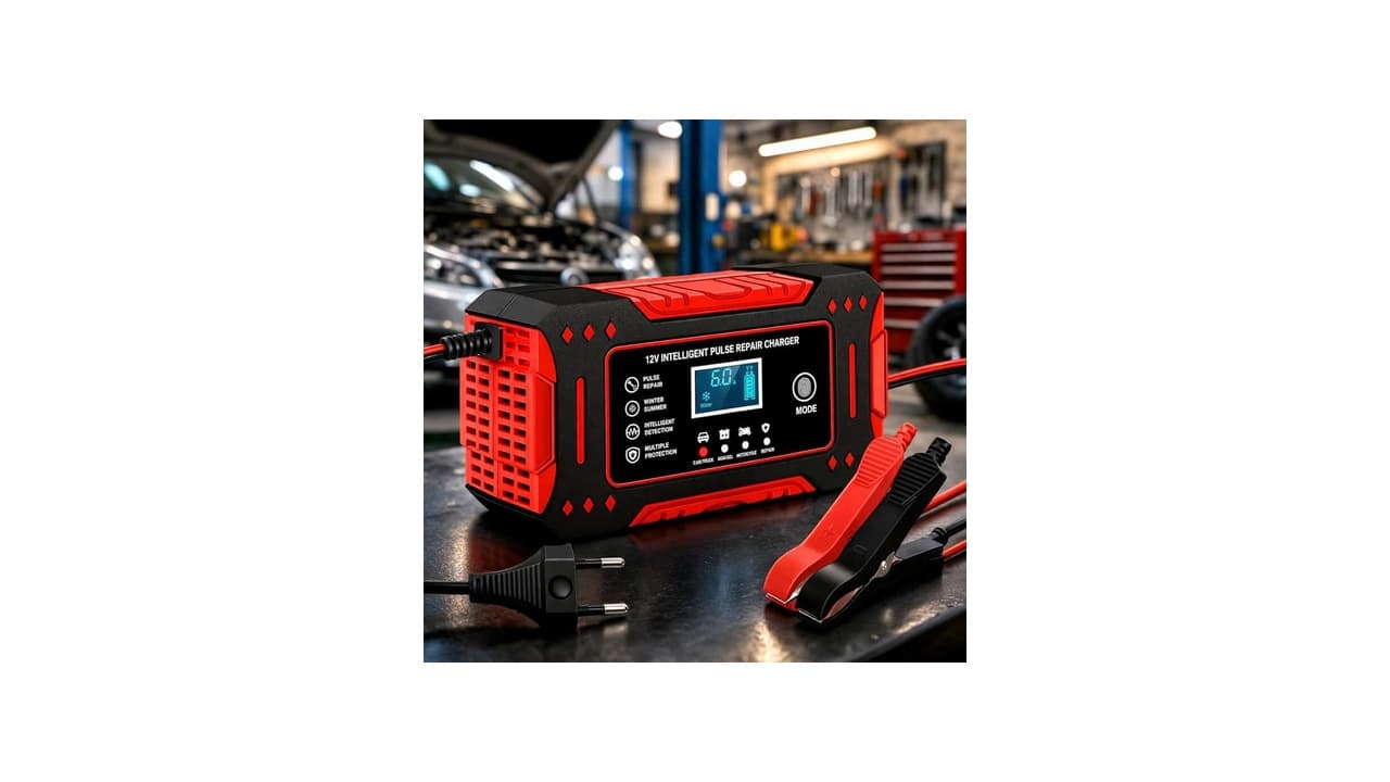 Qual o Melhor Carregador de Bateria de Carro? 10 Modelos com Tecnologia Inteligente Testados