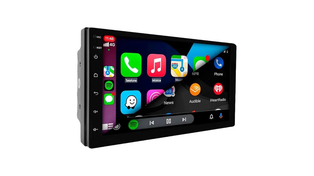 Qual Melhor Central Multimídia 7 Polegadas? Confira 8 Modelos Top com CarPlay e Android Auto
