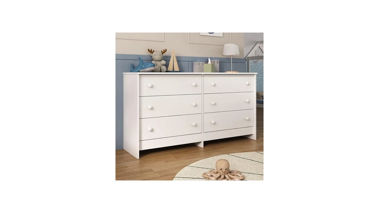 Qual a Melhor Cômoda para Quarto de Bebê? 7 Modelos com Sistema Antitombamento!