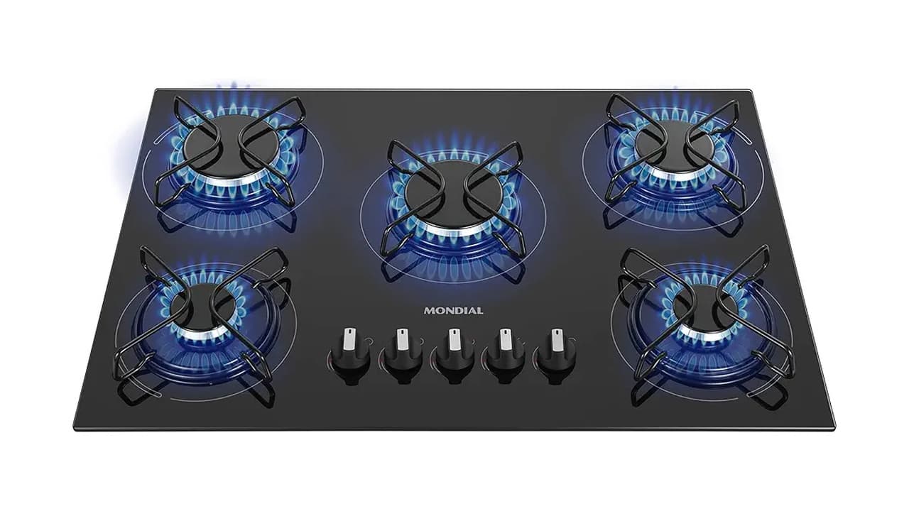 Qual o Melhor Cooktop a Gás 5 Bocas? Top 7 Modelos Testados