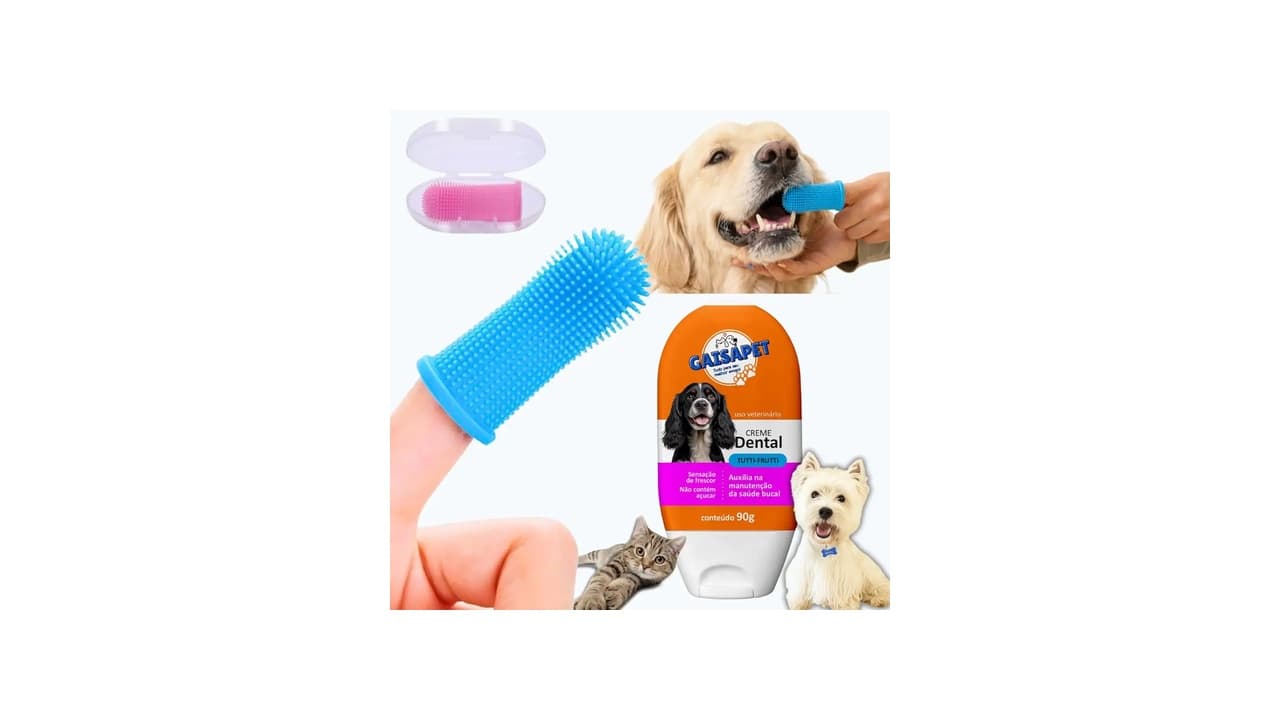 Qual a Melhor Escova de Dente para Cachorro? Conheça as 8 Opções Top!
