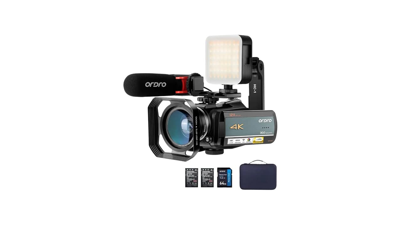 Qual Melhor Filmadora 4K Profissional para Transmissão Ao Vivo? Top 7 Modelos Testados