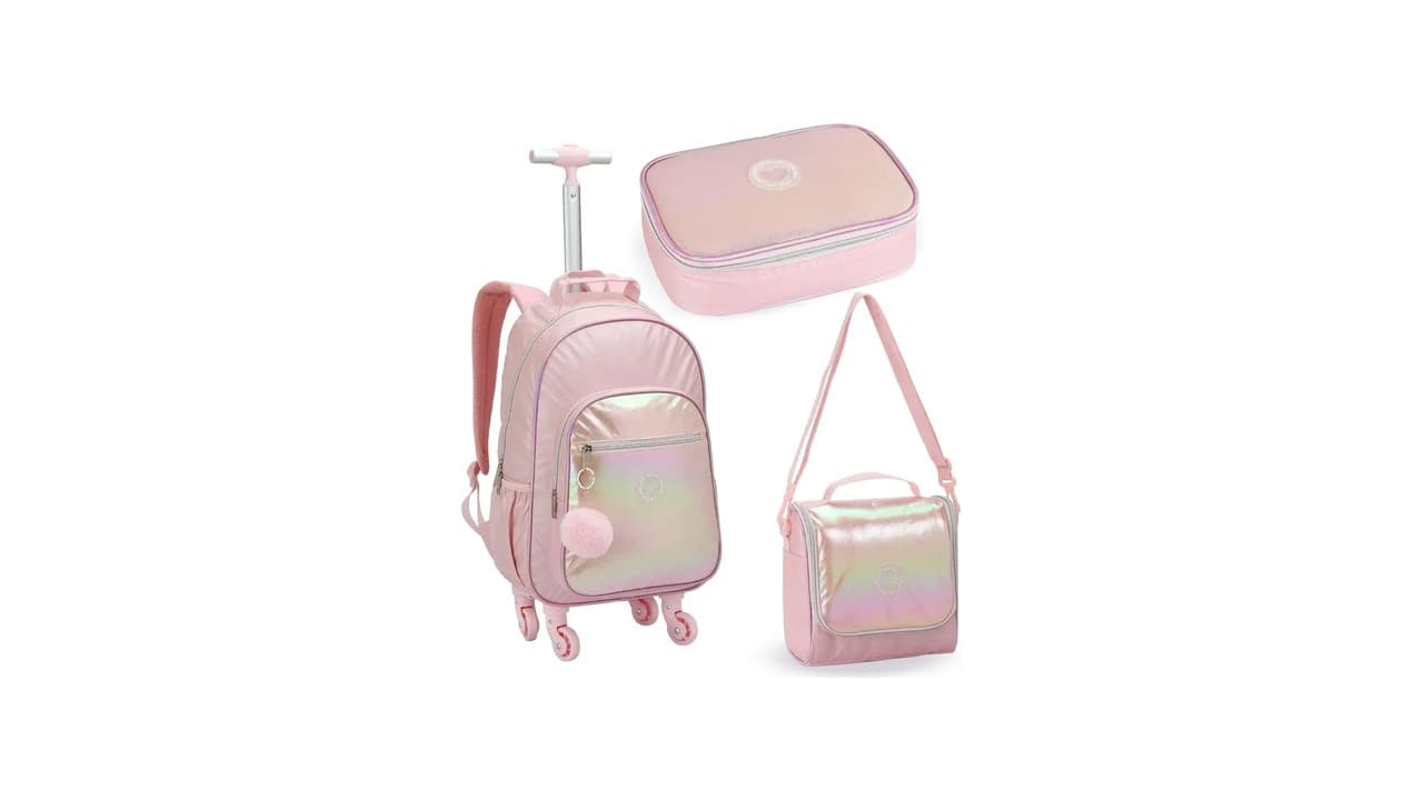 Qual a Melhor Kit Escolar com Mochila de Rodinhas e Estojo? 10 Modelos para Meninos e Meninas