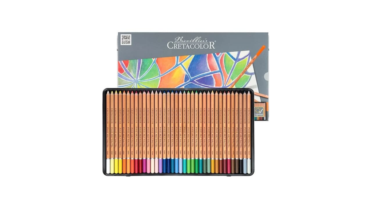 Qual o Melhor Lápis de Cor Pastel Seco? 10 Opções Top para Artistas