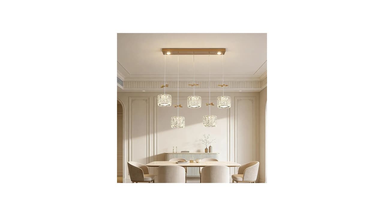 Qual Melhor Lustre Pendente de Cristal para Mesa de Jantar? Veja 9 Modelos Testados e Aprovados