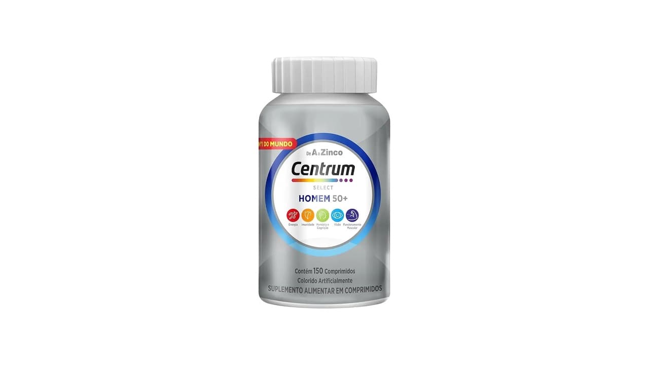 Qual Melhor Multivitamínico Homem 50+? 5 Opções Testadas em 2026