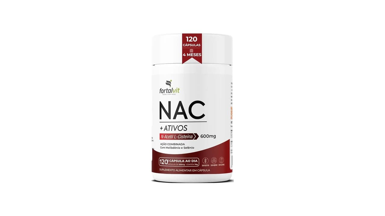 Qual Melhor NAC 600mg? 10 Suplementos com Selênio e Molibdênio em Destaque