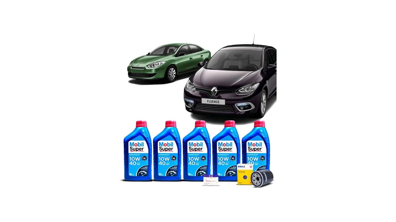 Qual Melhor Óleo Usar no Renault Fluence 2.0? Kit Completo com Opções Testadas