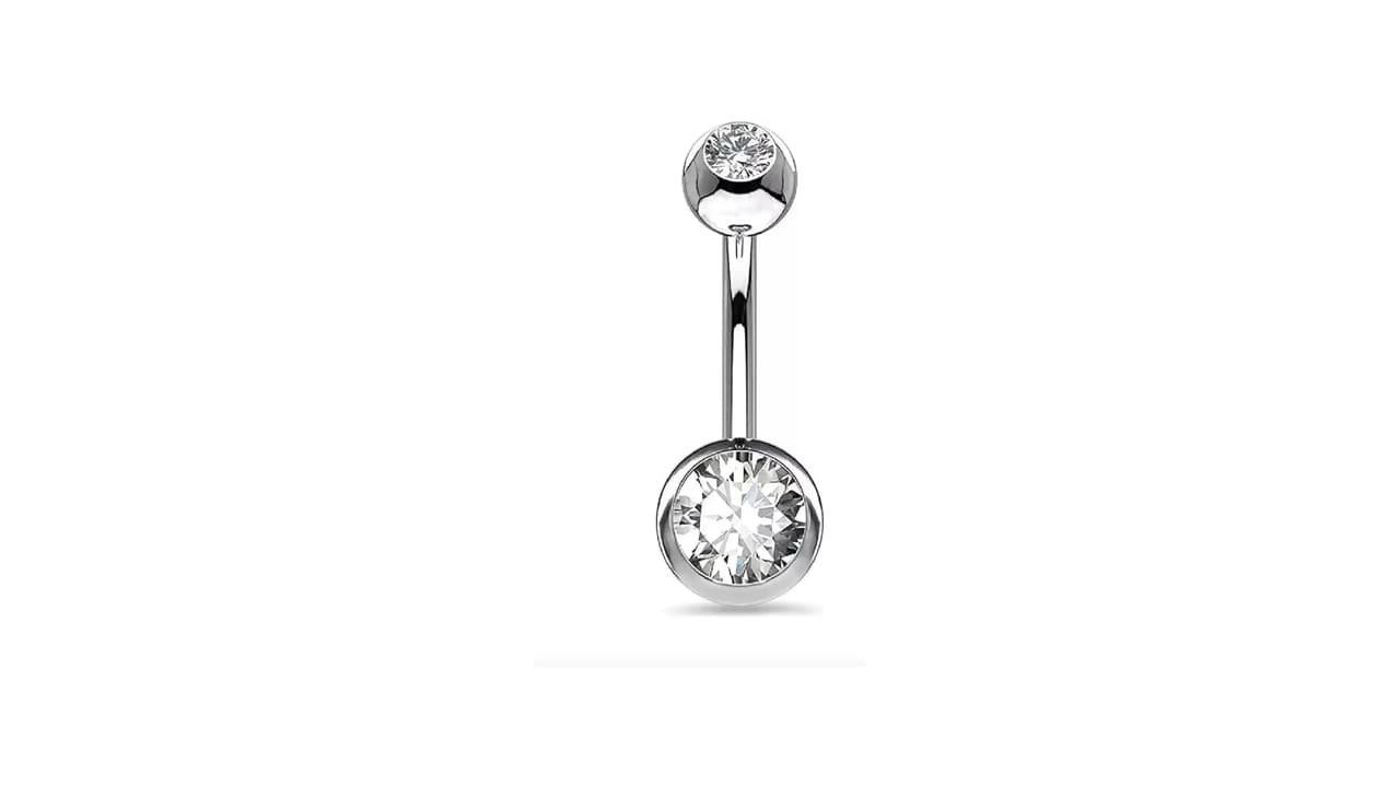 Qual o Melhor Piercing de Umbigo com Cristal Swarovski? Confira 10 Opções Testadas!