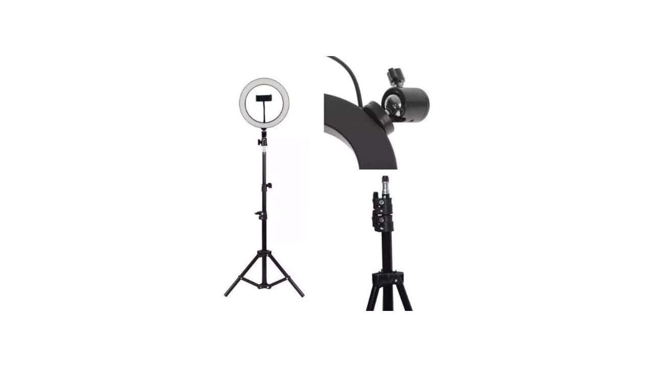 Qual a Melhor Ring Light com Tripé para Gravar Vídeos Profissionais? Top 7 Modelos Testados