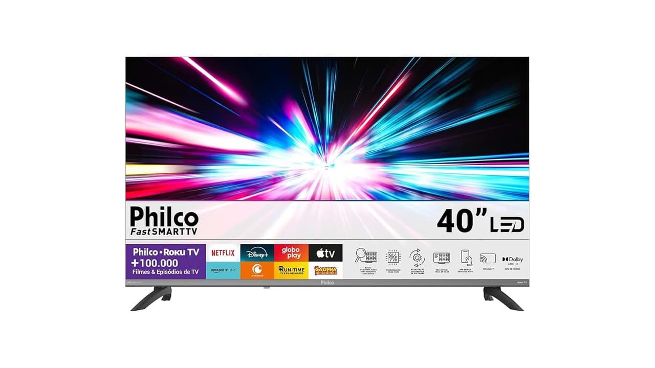 Qual a Melhor Smart TV 40 Polegadas: Top 8 Modelos com HDR e Dolby Audio