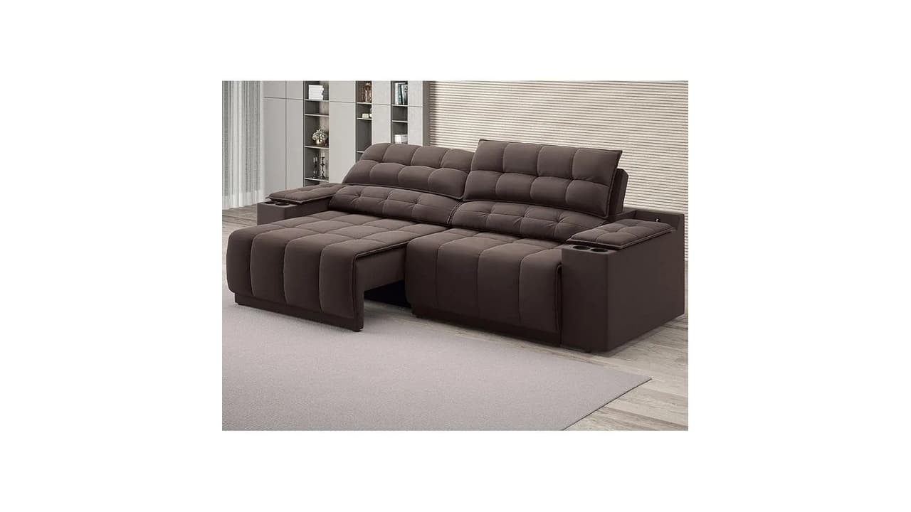Qual o Melhor Sofá Retrátil 2.50 Metros? Top 8 Modelos para Conforto Máximo