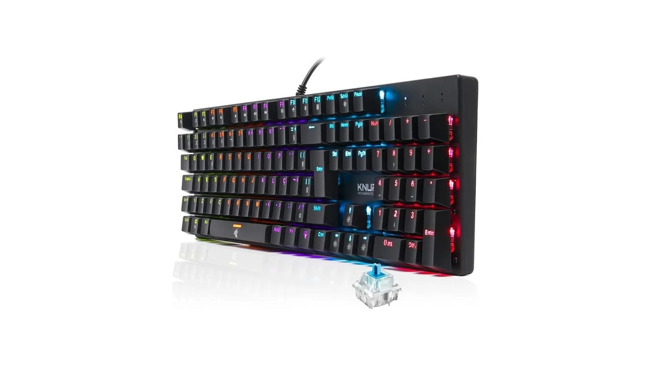Qual o Melhor Teclado Mecânico RGB Switch Blue? Confira 8 Opções Testadas