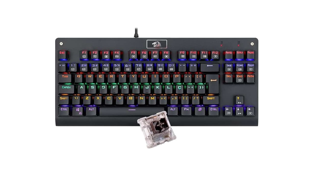Qual o Melhor Teclado Mecânico com Switch Blue em 2026? 10 Opções Testadas