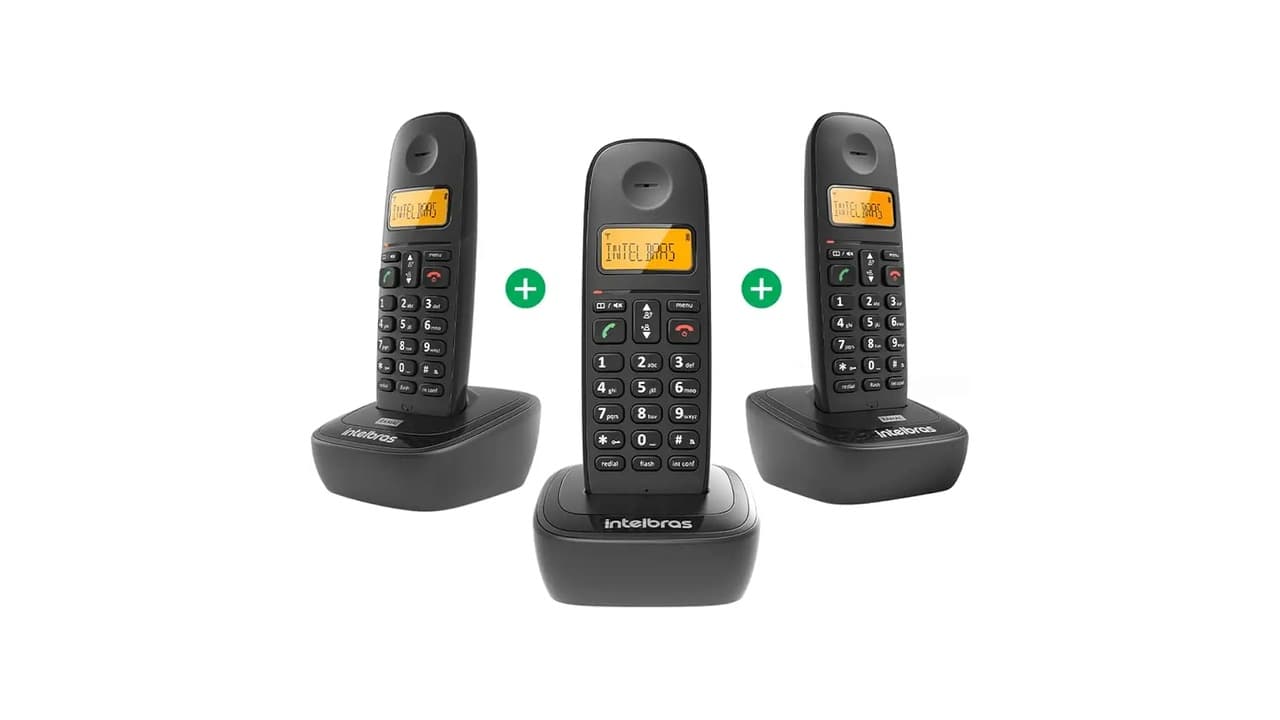 Qual o Melhor Telefone Sem Fio com Dois Ramais para Casa? 5 Opções Intelbras vs Motorola