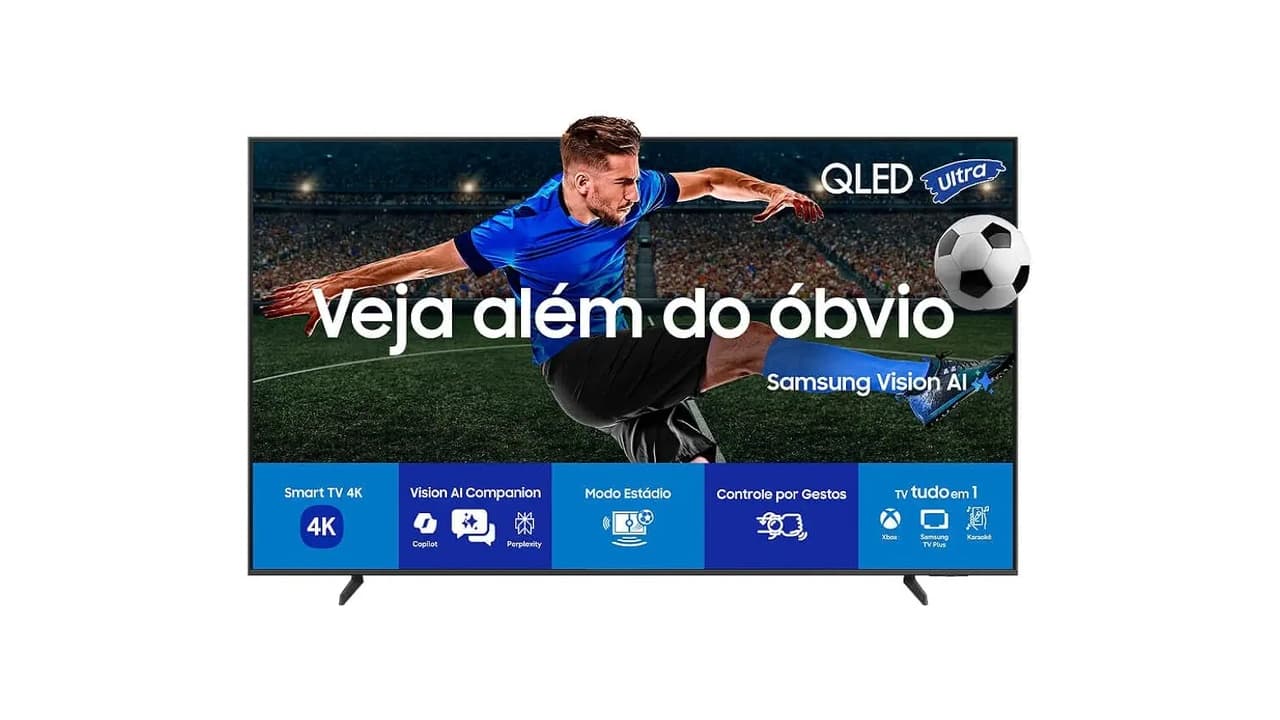 Qual a Melhor TV Samsung 55 Polegadas? 7 Modelos com Tecnologia AI e 4K Testados