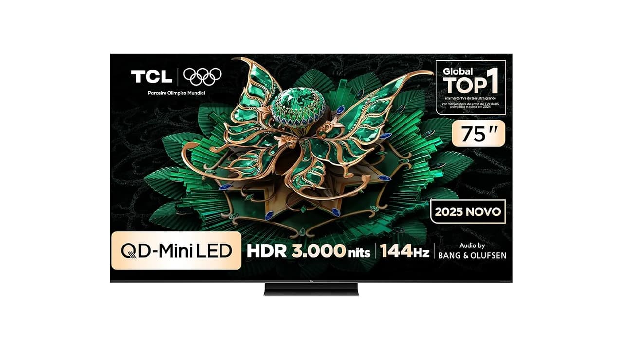 Qual a Melhor TV TCL 75 Polegadas? 6 Modelos QLED Mini LED 4K para Escolher