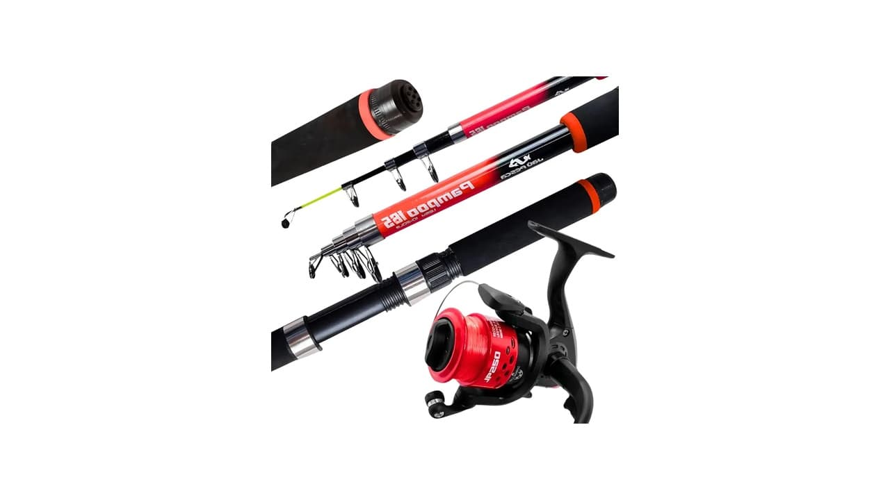 Qual a Melhor Vara de Pesca Telescópica com Molinete? 10 Opções para Pesca em Água Doce e Salgada
