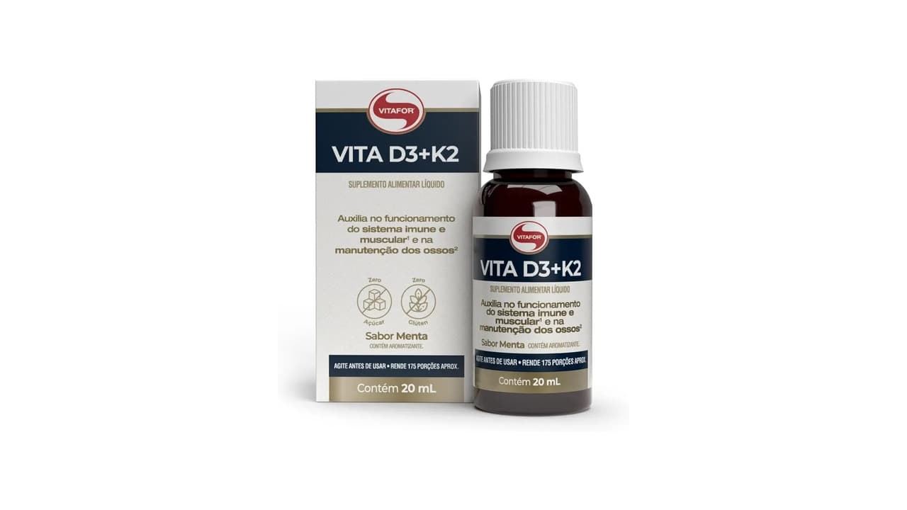 Qual a Melhor Vitamina D3 com K2? Conheça 12 Suplementos Testados